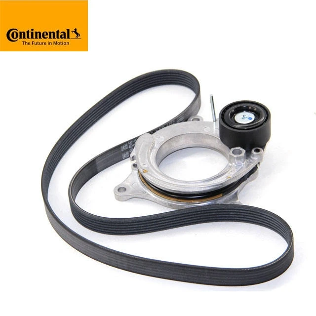 Continental V-Ribbed Belt Set 6PK1153 K4  11288580360 +11288613707  belt tensioner set for BMW F22 F23 F34
