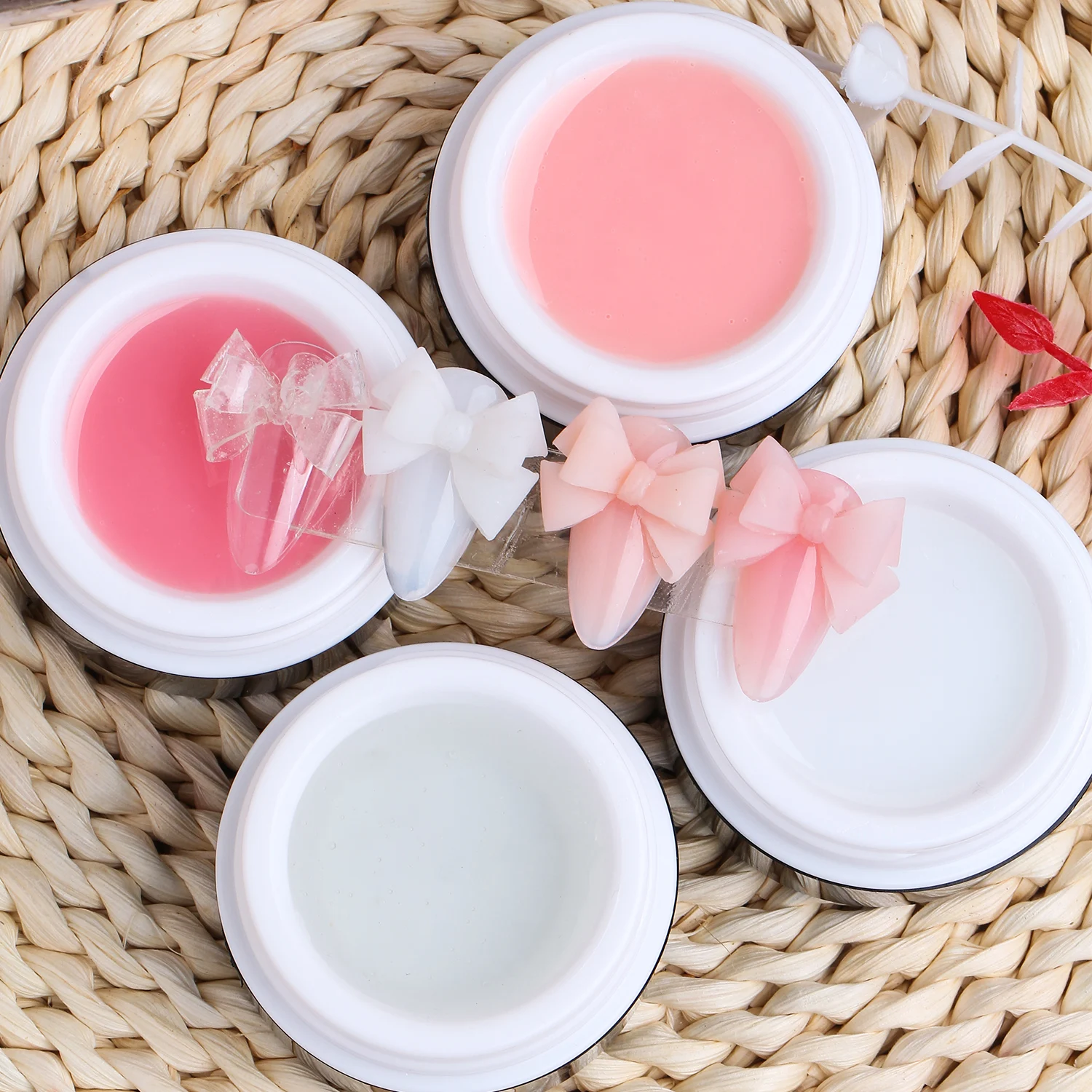 Free Samples 3-in-1 Tips Adhesive 3D Solid Building Carved Gel For DIY Nail Sculpting Design