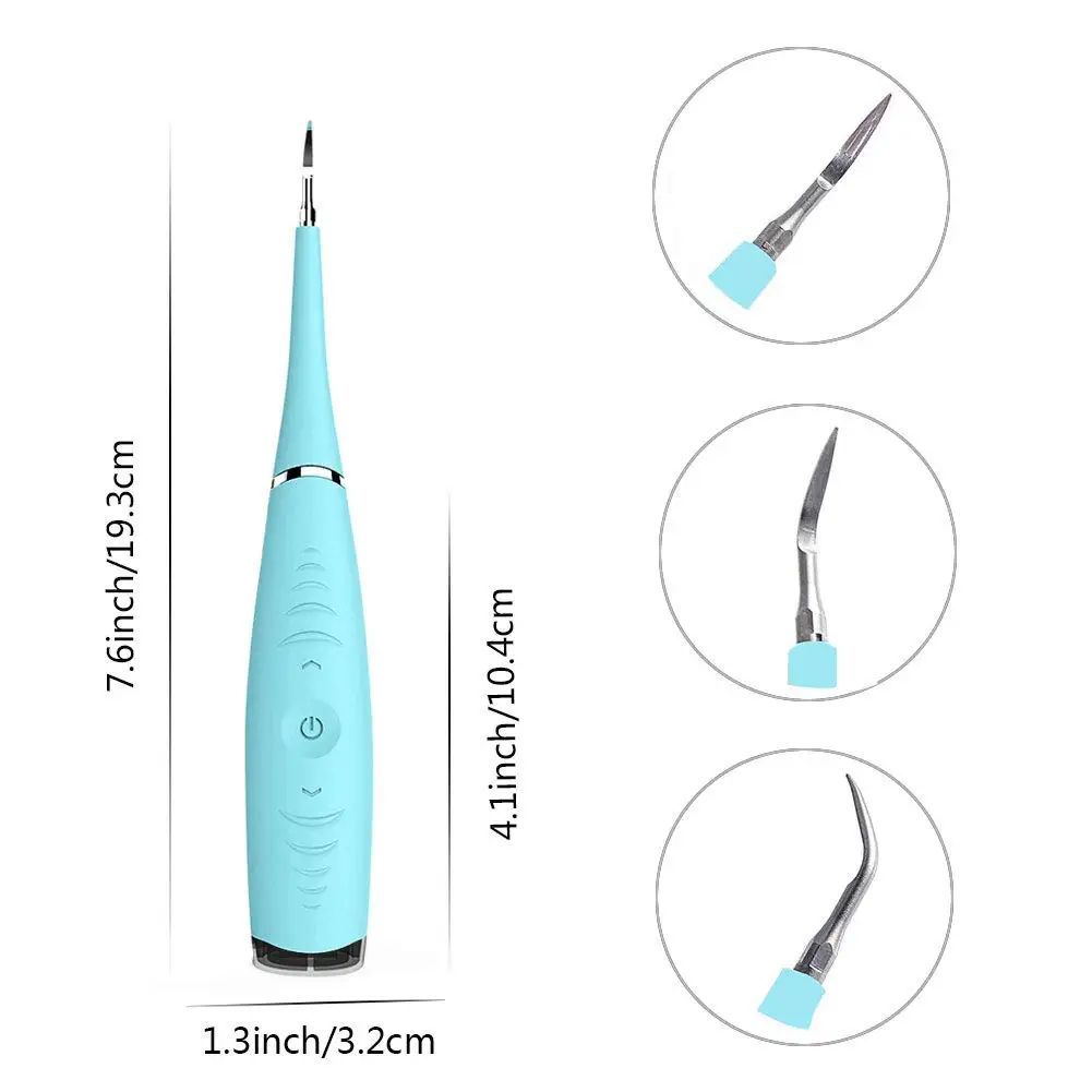Electric USB Teeth Whitening Device Dental Scaler High Frequency Ultrasonic Sonic Tooth Tartar Remover