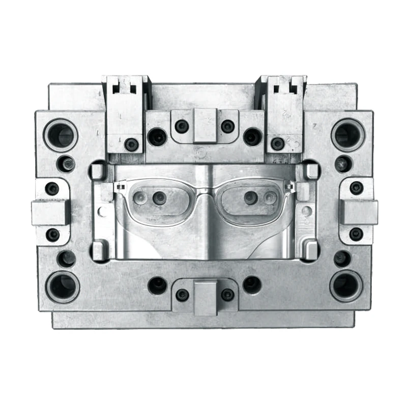 High Quality Metal And Plastic Hinge Eyeglasses Accessories Mould Professional High Precision Tr90 Glasses Injection Mold