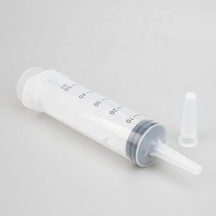 
Professional production of medical sterile and safe 50ml luer slip syringe without neeedle 