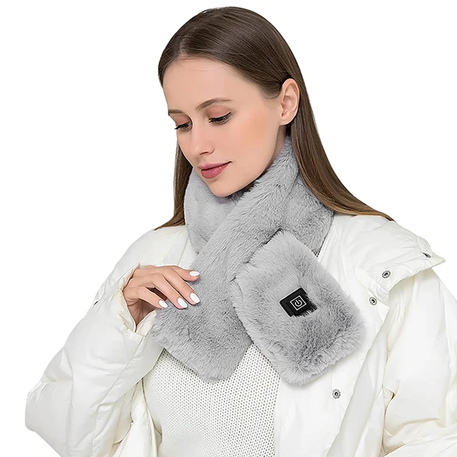 USB Powered electric Heated Neck Wrap Scarf Heated Neck Wrap for Neck Warmer Heated