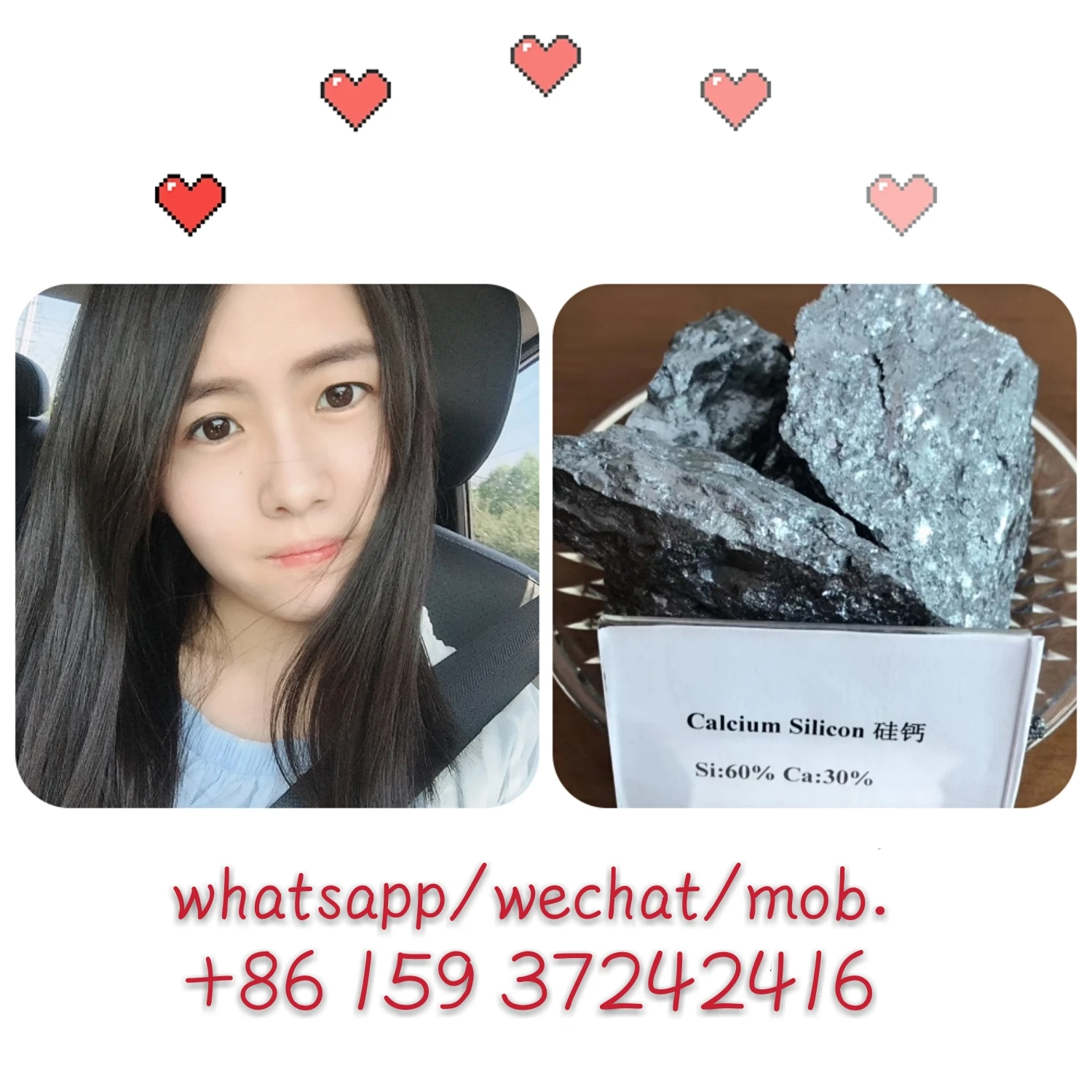 Calcium Metal Alloy Granule lump wire