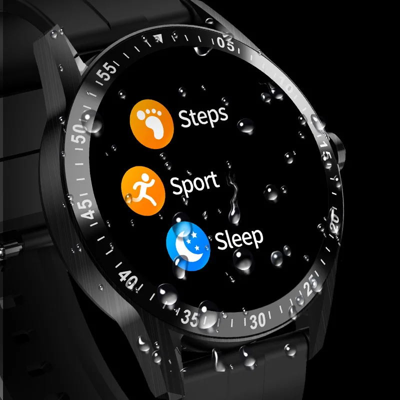 Cariditesh06 Customized Smart Watch Multi Language Fast Charging Magnetic Absorption Cold Black Silver Color Screen Smart Watch