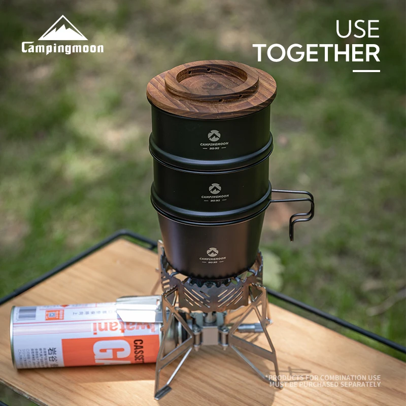 Custom multi-functional camping Stainless Steel Food Steamer lightweight camping metal foldable Food Steamer