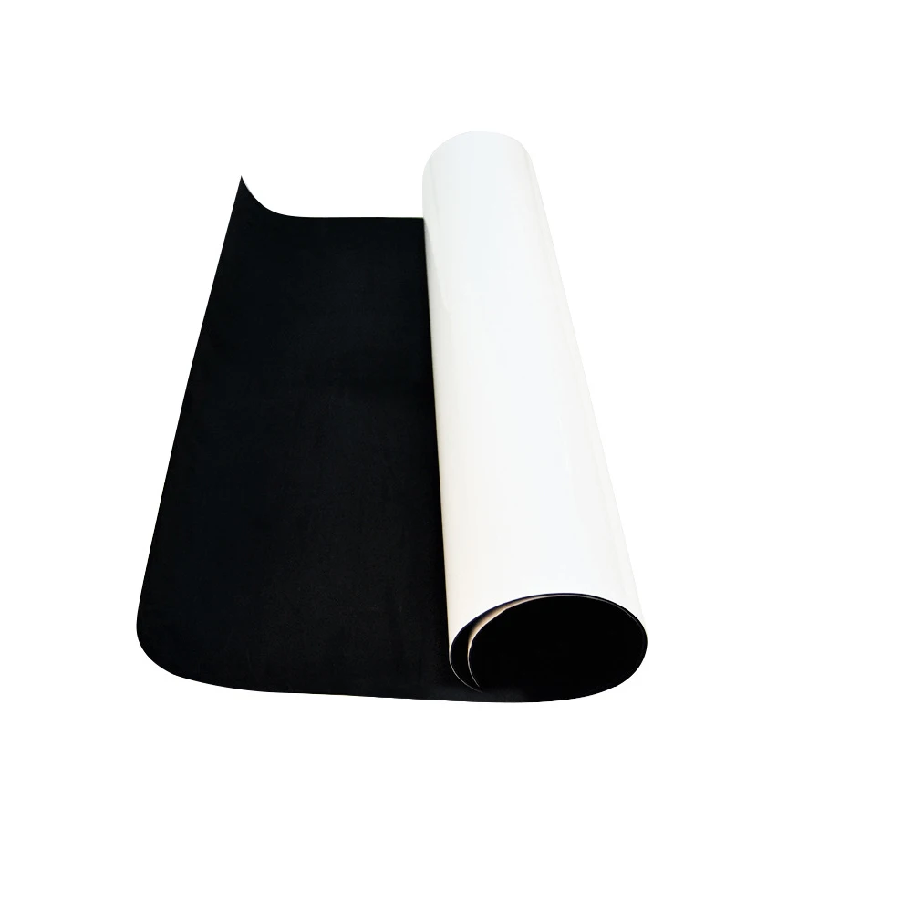 Strong force Isotropic Flexible Rubber Ferrous Magnet Self  Magnetic Sheet Roll