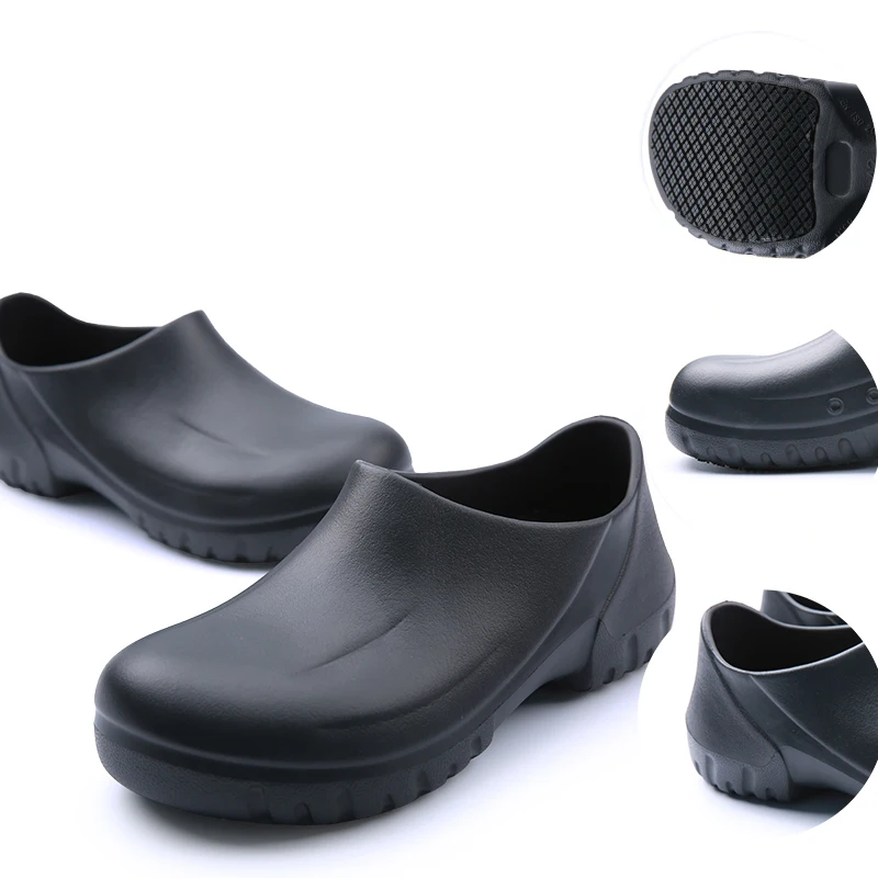 JIEJU Slip-Resistant New Collection EVA Chef Shoes Clogs Chef Shoes For Men For Cook Memory Foam Kitchen Shoes