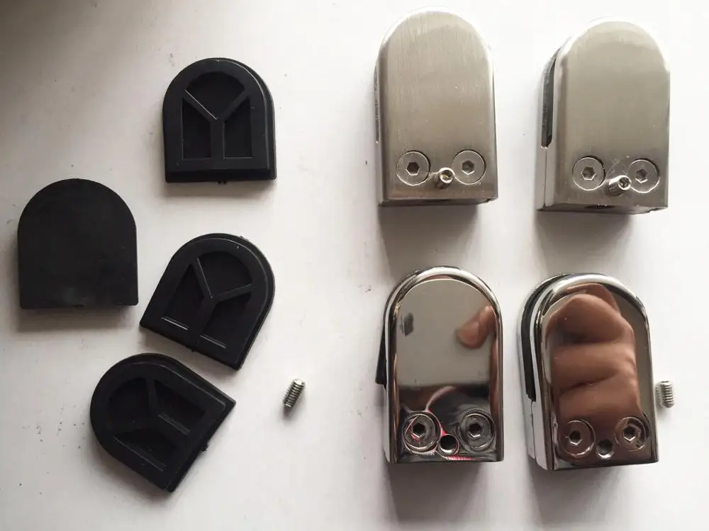 Condibe stainless steel balcony railing post glass clamp