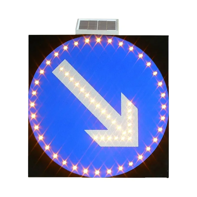 IP65 водонепроницаемый Солнечный СВЕТОДИОДНЫЙ светофор трафик алюминиевая стрелка предупреждающие знаки