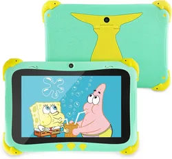 learning educational android pc octa core 2+32gb 5100mah 4g kids tablet with came lcd writing  sim card slot tablets for kids