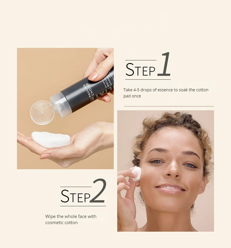 Paulas Choice skin perfecting 2% bha liquid salic acid anti-acne to improve blackheads closed acne muscle pores essence