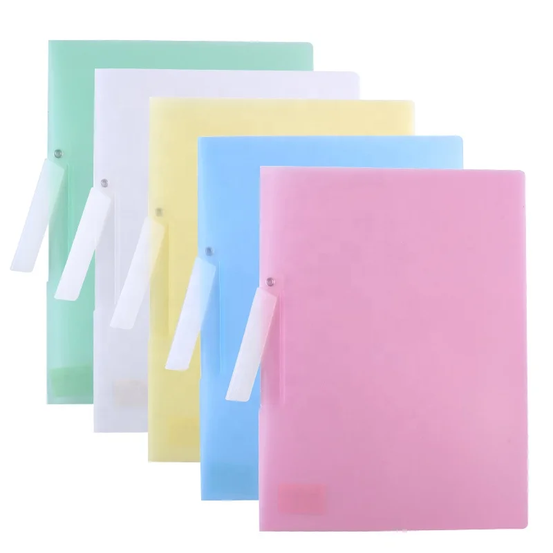 
Professional Customized Company Wholesale A4 Administrative Pp Folder 