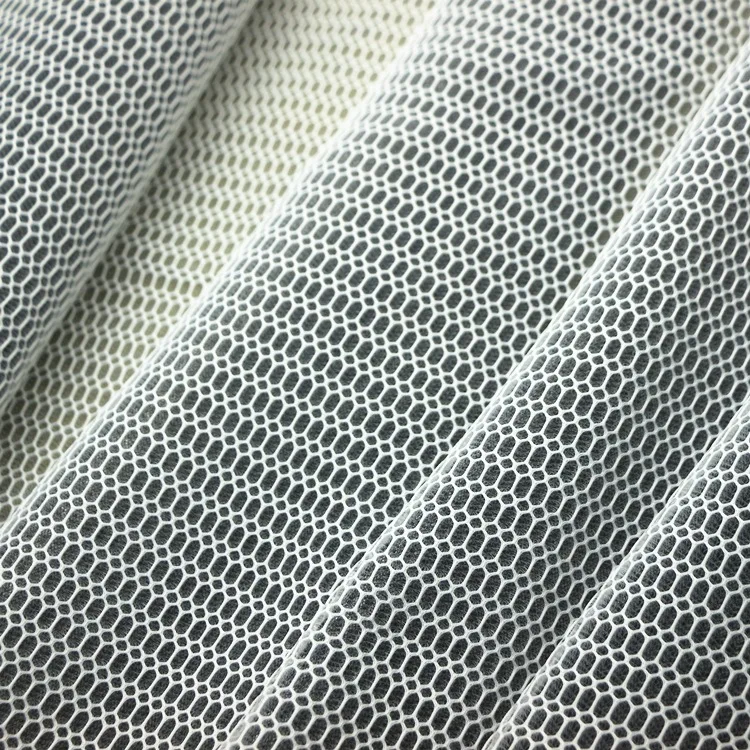 Best selling eco-friendly soft and breathable 100% polyester 3d air mesh spacer fabric for mattress auto upholstery