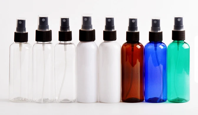 Wholesale empty plastic spray bottles 100 ml pet spray bottle with fine mist sprayer