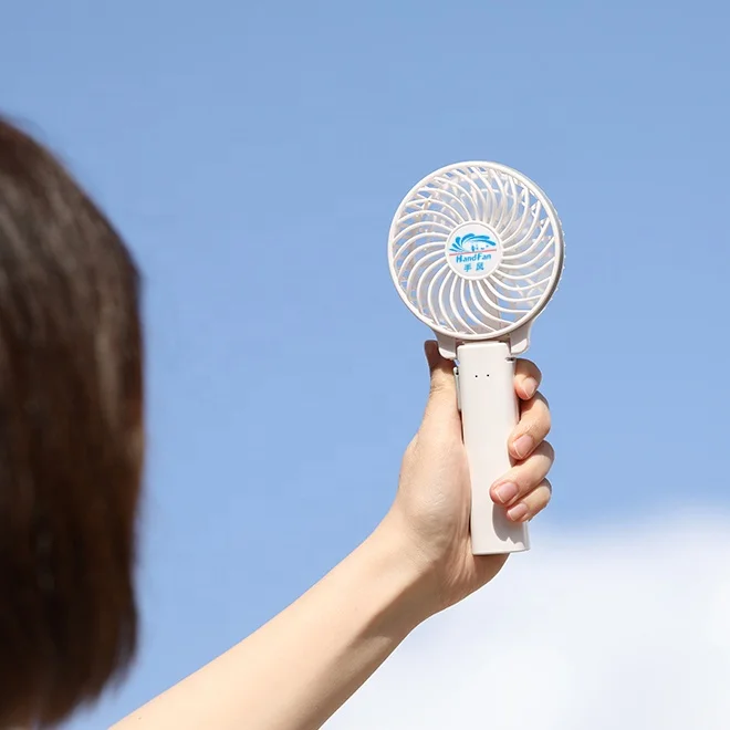 Topsharp 3-дюймовый ручной Электрический мини-вентилятор с функцией Power Bank