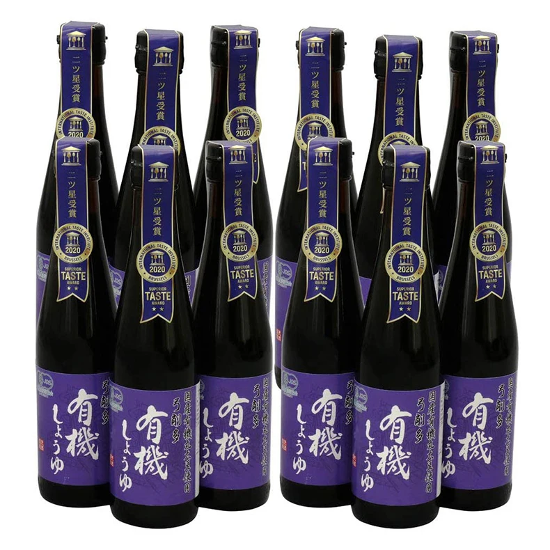 Japanese concentrated seasoned soy sauce for seafood flavoring