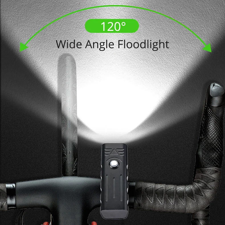 Mountain bike lights USB Rechargeable Waterproof Cycling Light Front Headlight Lamp LED Bicycle Parts