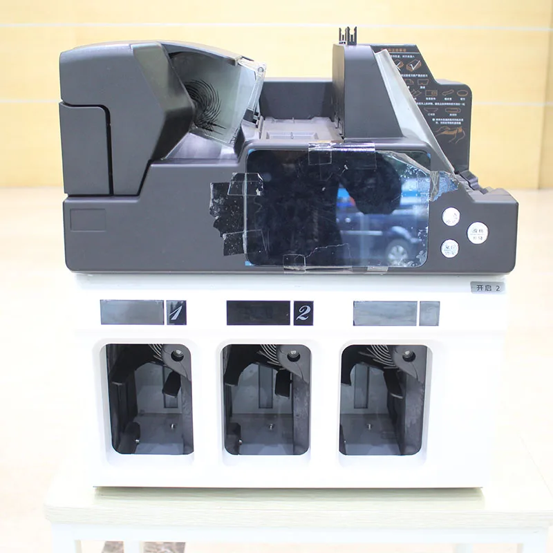 WT-4300 Multi currency  EURO USD RUS Banknote sorter  bill counter ,mixed denomination money counter