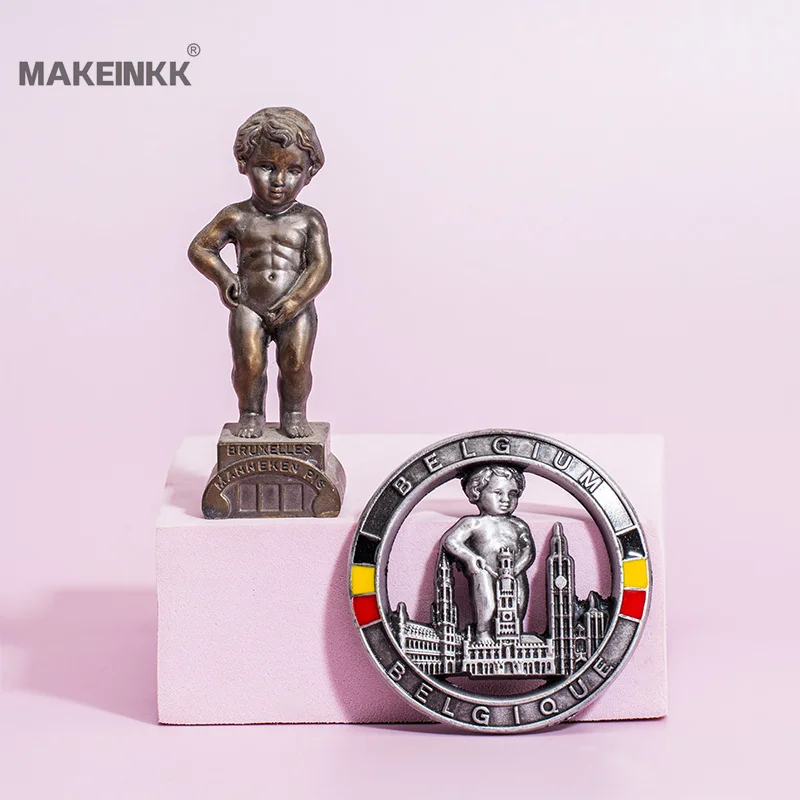 Factory Directly Personalized Design Austria Vienna Tourist Souvenirs Gift Custom Metal Plate Fridge Magnet