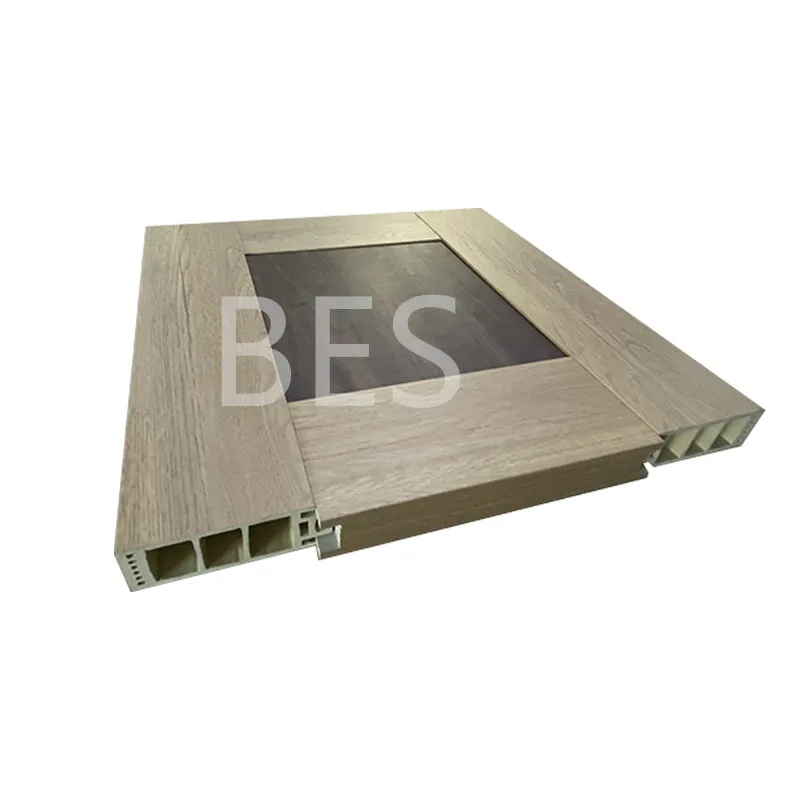 Huangshan Belson High Density WPC Mould Interior WPC Assembly Door Profile Accessories