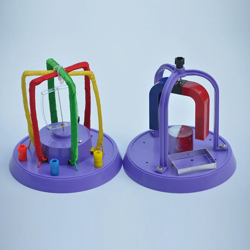 High school physics experiment equipment instrument Three-phase motor principle demonstrator Permanent electromagnetic field