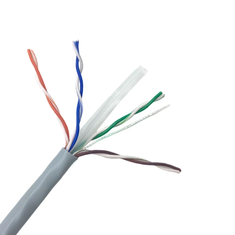 Компьютерный Ethernet-кабель KICO сетевой UTP CAT6 100 метров кабель