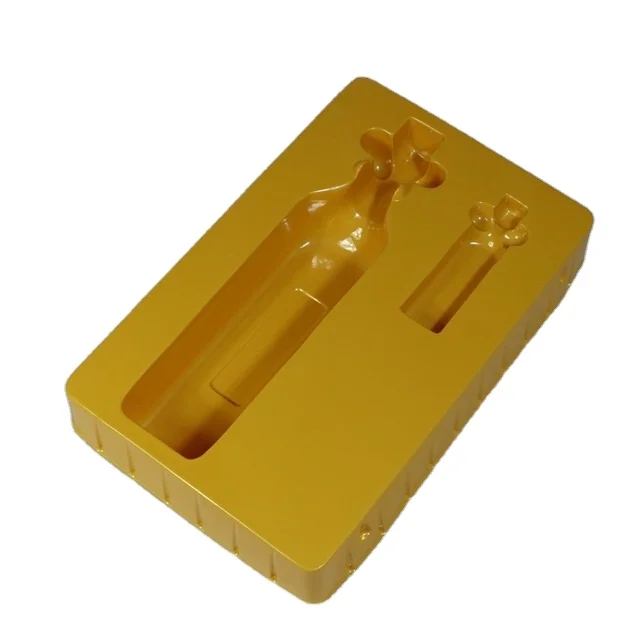 Пластиковые блистерные упаковочные лотки для винных бутылок из поливинилхлорида