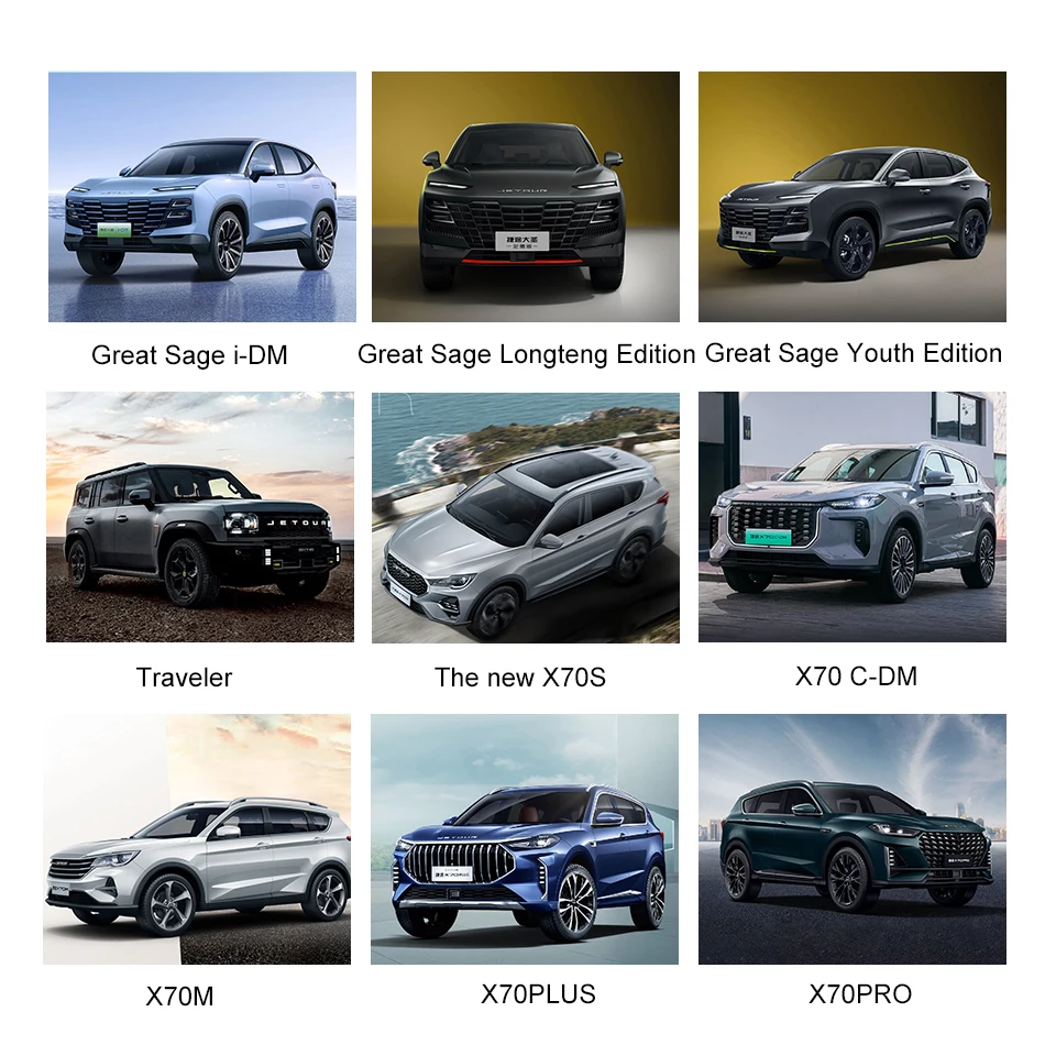 Best Price In Store Jetour Electric Cars Made In China Luxury X70 X90 Plus Traveler T2 T3 Traveler Dasheng Jetour New Energy Car