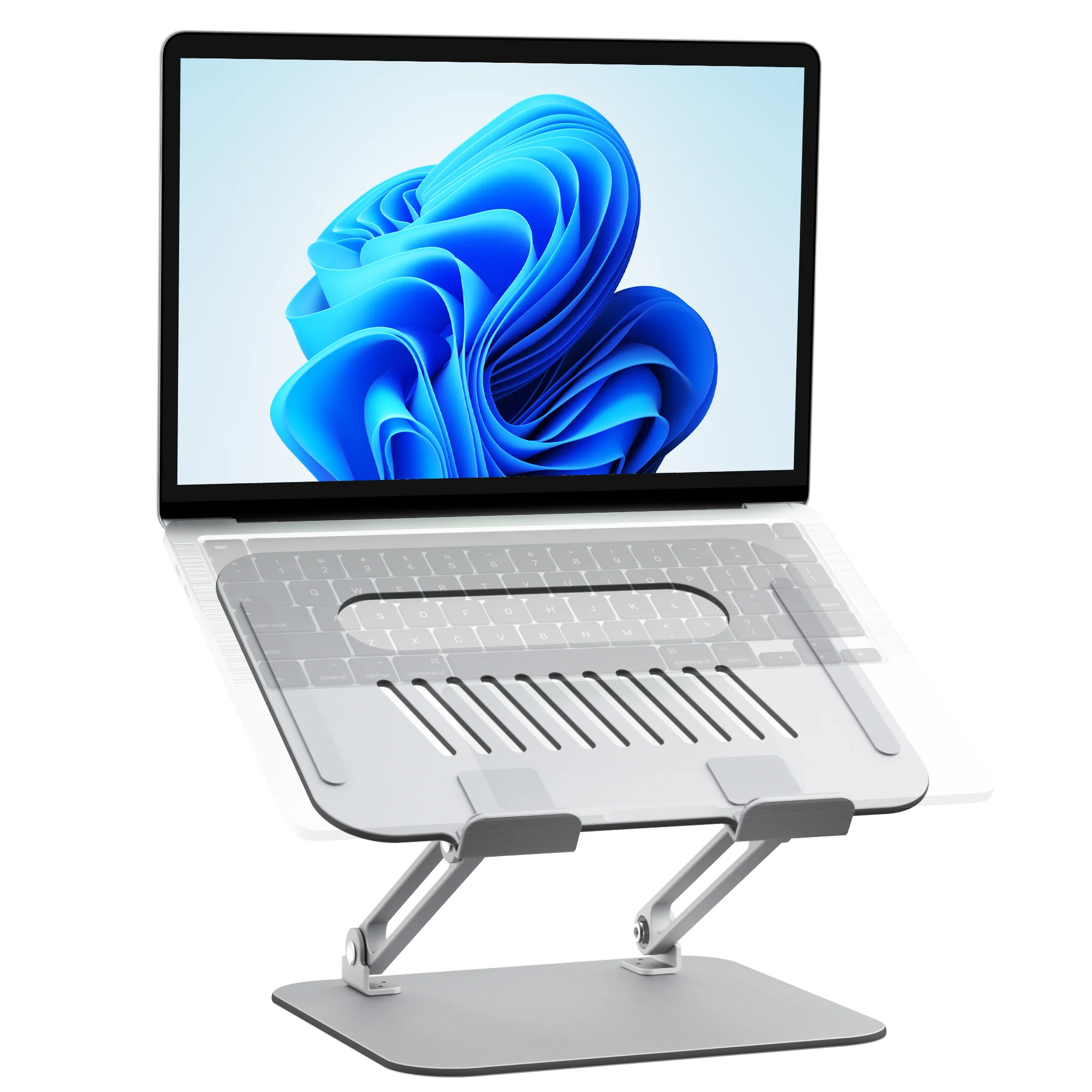 Foldable Support Base Notebook Stand For PC Computer Laptop Holder Cooling Pad Portable Laptop Stand