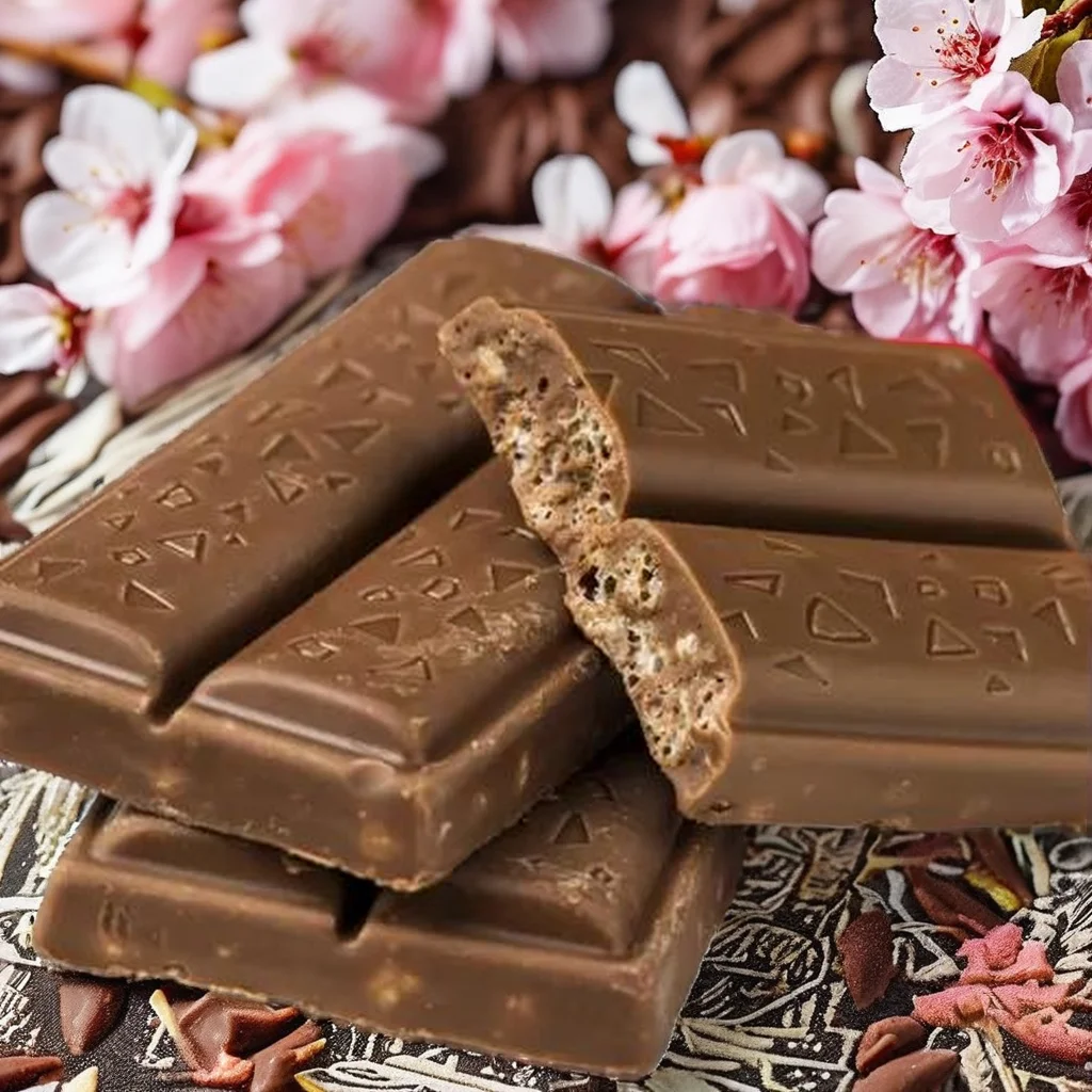 High Quality Exotic Chocolate Crispy Rice 216g Individual Packaging Solid Milk Chocolate with Biscuit Jam Candy-Bar Pattern