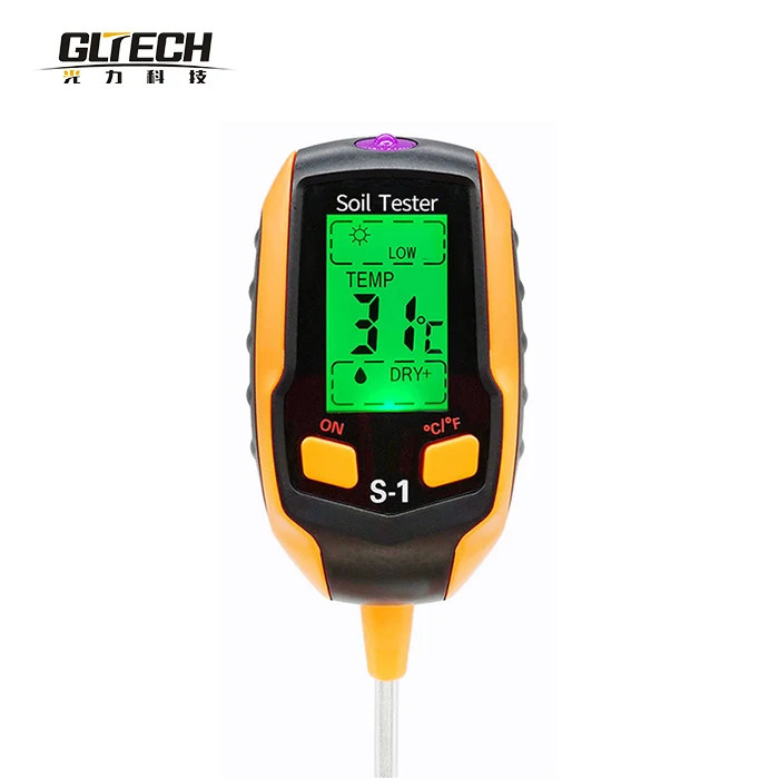 Измеритель температуры почвы GLTech 2 в 1 EC-8801 многоизмеритель