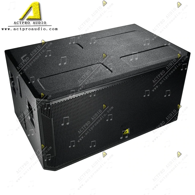 SUB 8006 active dual 18 inch subwoofer loudspeaker professional neodymium driver stage audio system line array subwoofer