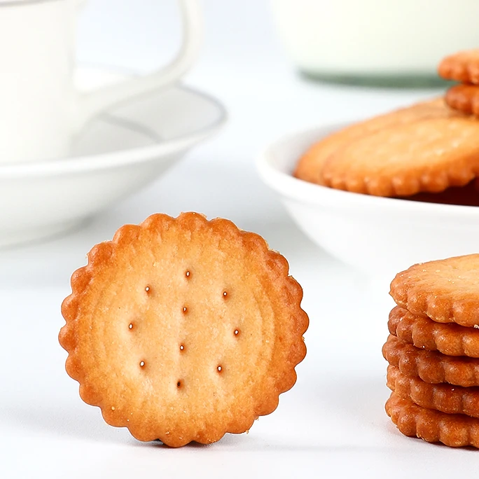 Китайские оптовые продажи, здоровые закуски, вкусная морская соль, японское круглое печенье-крекер