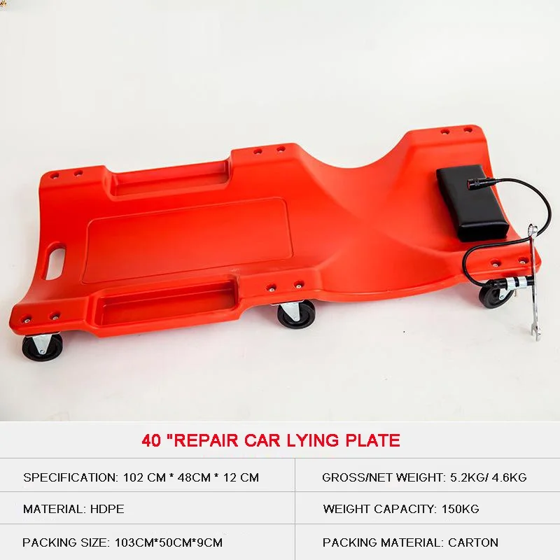 40 Inch Thickening Car Creeper Reclining Board Auto Repair Skateboard