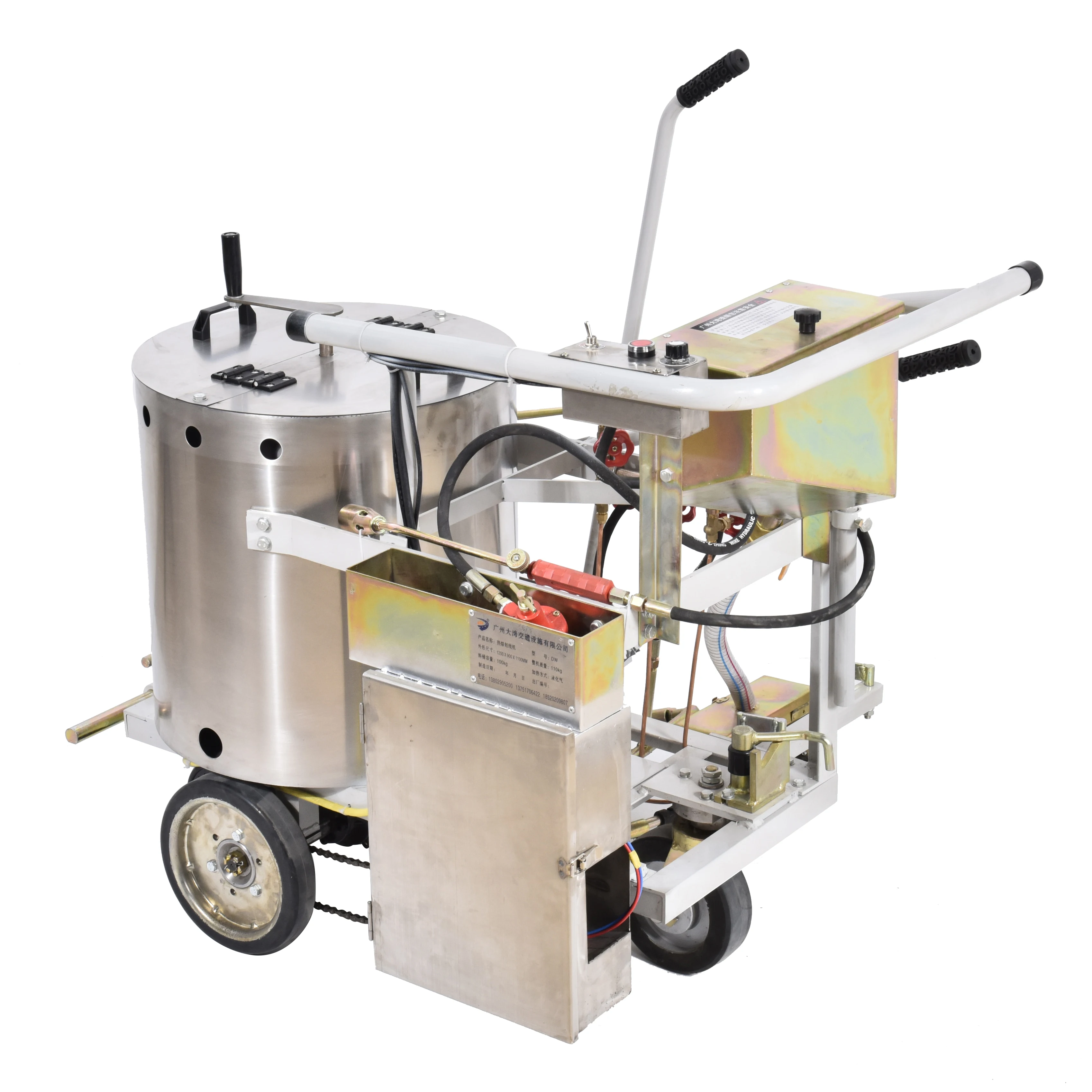 Cheap Wholesale Electrical Type Road Construction Industrial Marking Machine Test Road Street