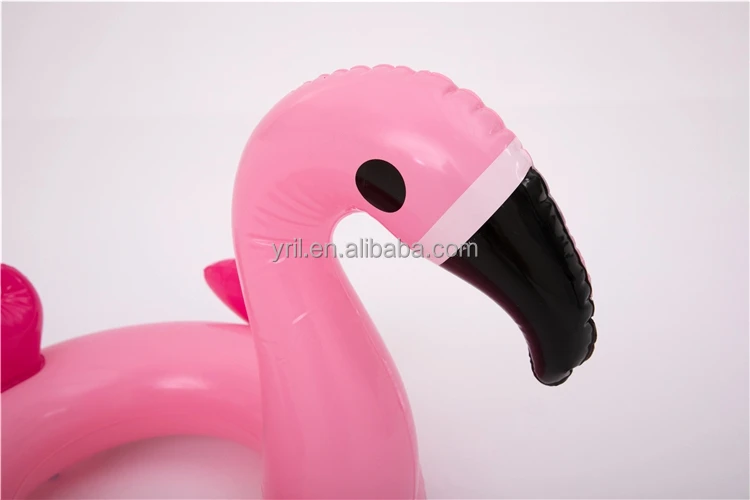 Pink Flamingo Inflatable Floats Pool Float Swimming Pool Ring for Kids and Adults PVC Water Toy