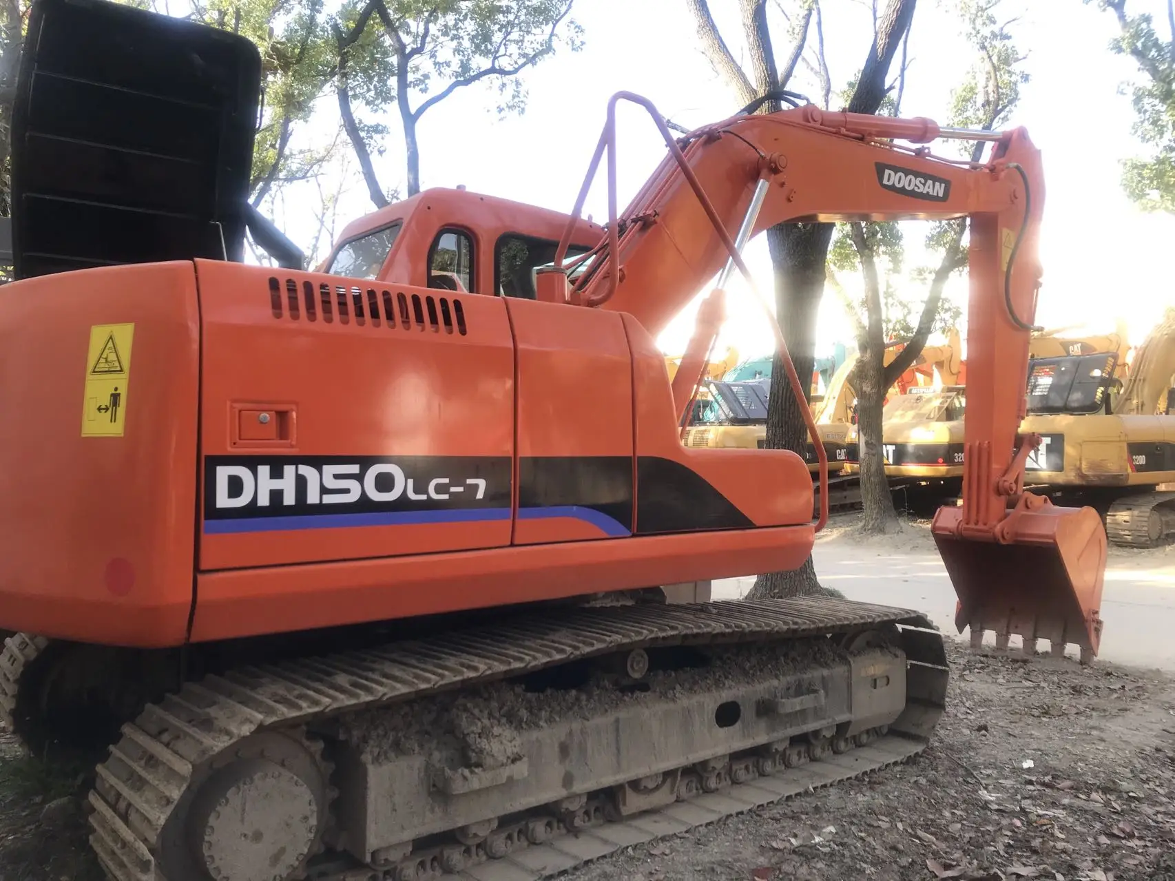 Second hand excavator Doosann-150 with reliable performance for hot sell