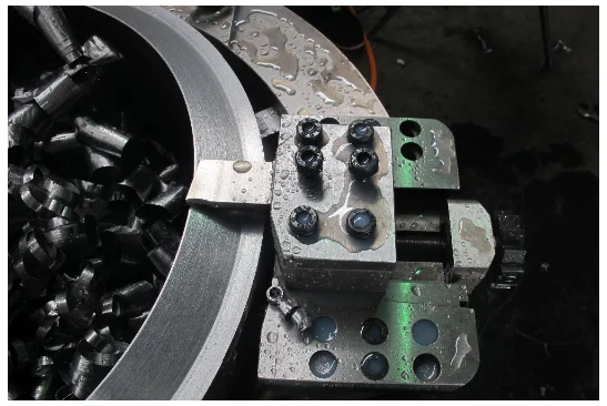Portable Tube Milling And cold cutter Flange facing machine