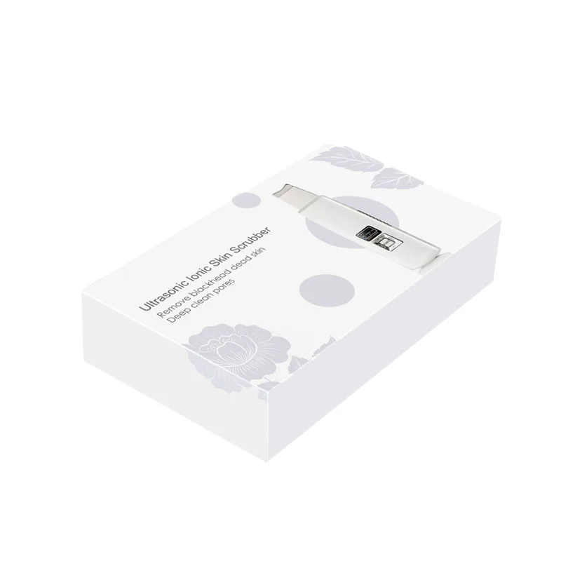 battery operated ultrasonic ion skin scrubber portable ultrasonic facial skin scrubber