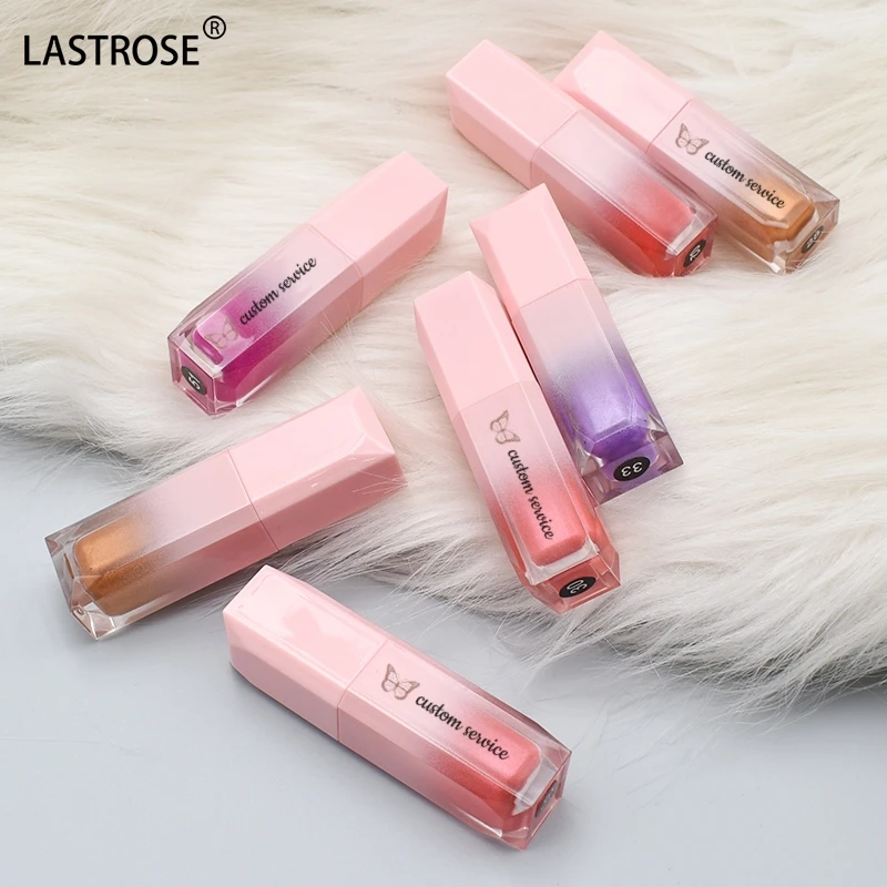 High Pigment Vegan Waterproof Long Lasting Matte Lipstick Private Label Pink Liquid Glossy Lipgloss