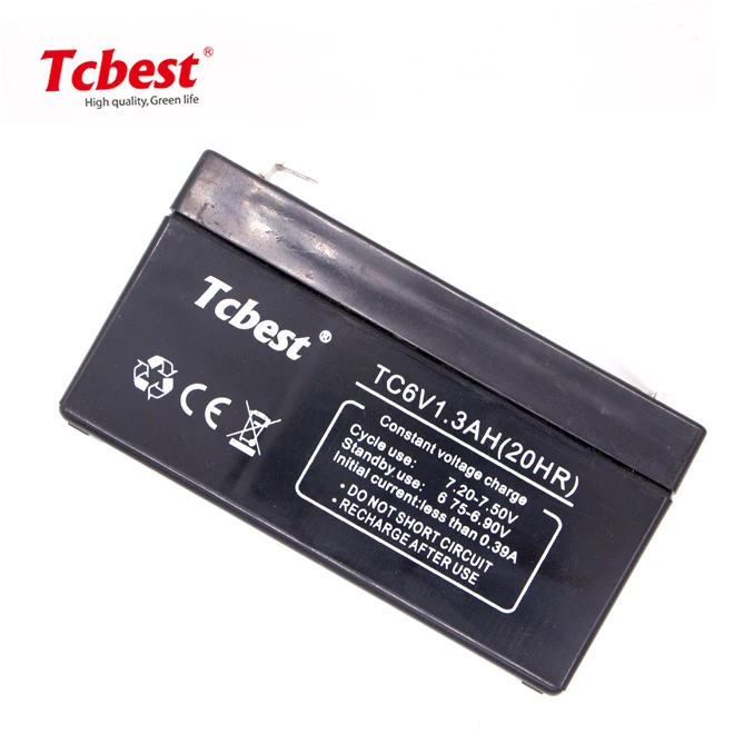 High Performance  Sealed Lead Acid Battery 6v12ah For Backup For home appliances