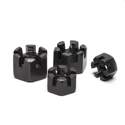 Black Oxide Coating Hexagon Slotted And Castle Nuts GB6178