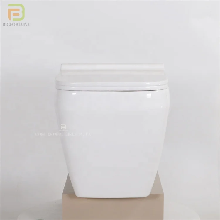 Новый квадратный настенный унитаз со скрытым бачком керамическая сантехника с резервуаром