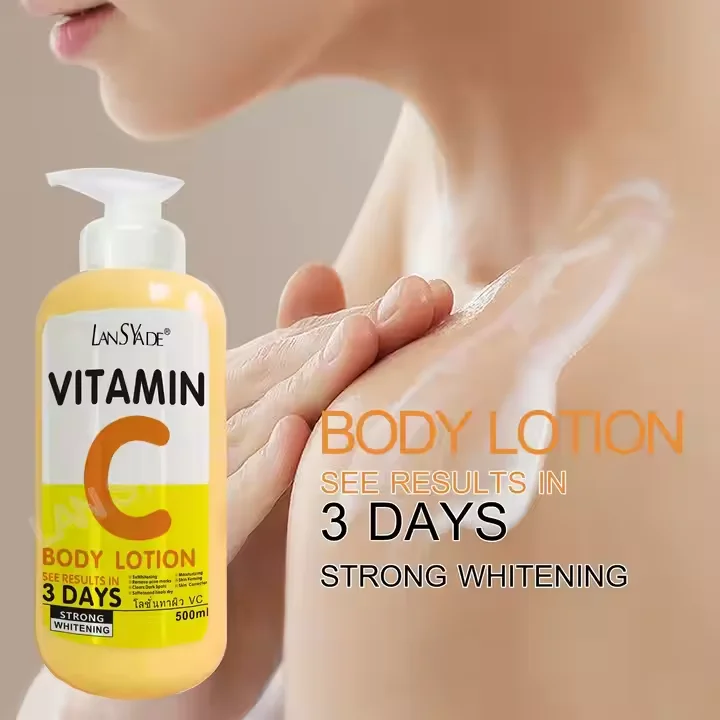 AHA Fruit Acid Body Lotion VE Skin Brightening Lotion 500ml Moisturizing and Moisturizing Lotion