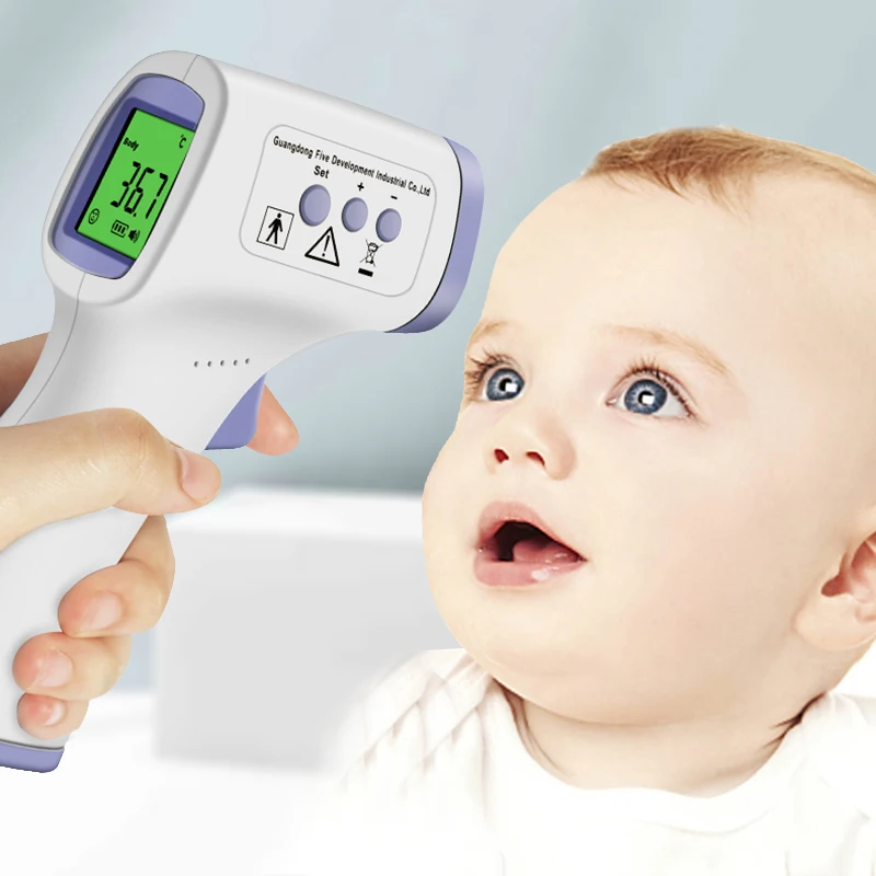 В наличии, цифровой инфракрасный бесконтактный Детский термометр, термометр для измерения температуры тела у взрослых и детей (1600054591700)