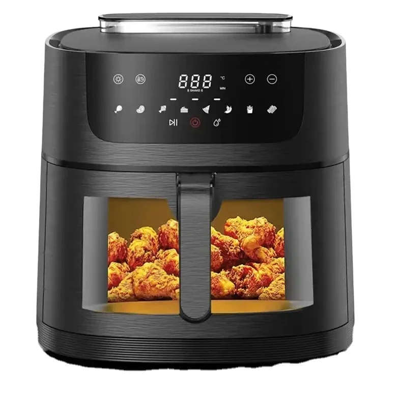 2024 Kitchen Appliances Smart Intelligent Electric Toast Deep Fryer Oil-Free Air Fryers