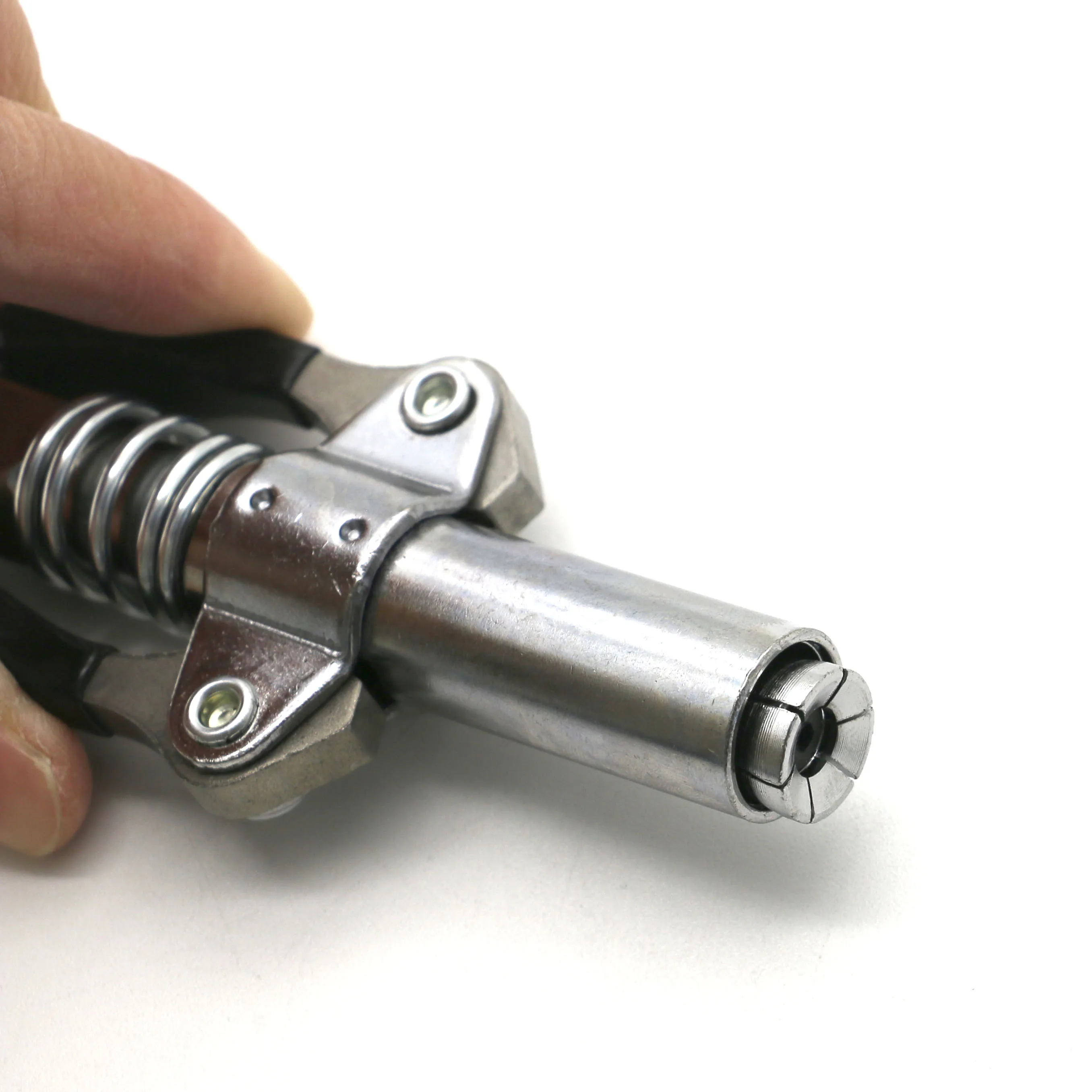High pressure locking pliers oil nozzle Manual Grease gun nozzle Black sheath Grease Gun Coupler Grease Nipple