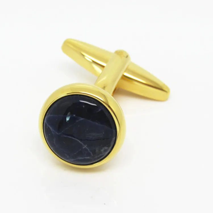 High quality brass groomsmen gold luxury cufflinks men