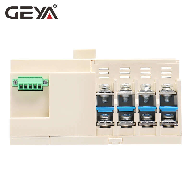 Автоматический переключатель GEYA 2P 3P 4P 63a 220 В ATS двойной