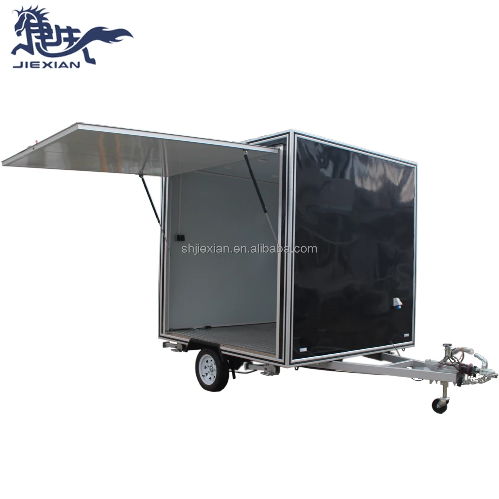 JX-FS230 Customized Foldable Mobile Shop Truck Phone Accessories Station mobile retail store trailer